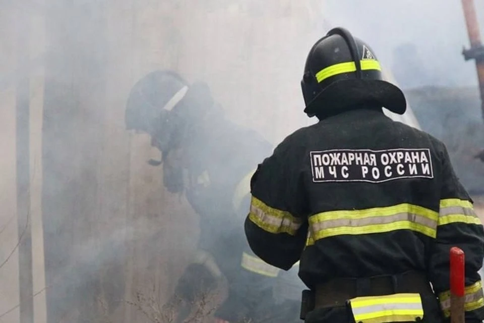В Макеевке огнеборцы ликвидировали пожар из-за атаки БПЛА ВСУ. Фото (архив): МЧС России по ДНР