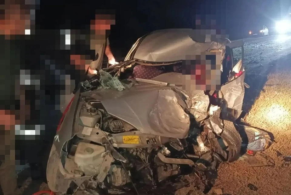 38-летний водитель автомобиля «Лада» получила травмы, не совместимые с жизнью. Фото: ГАИ по СК