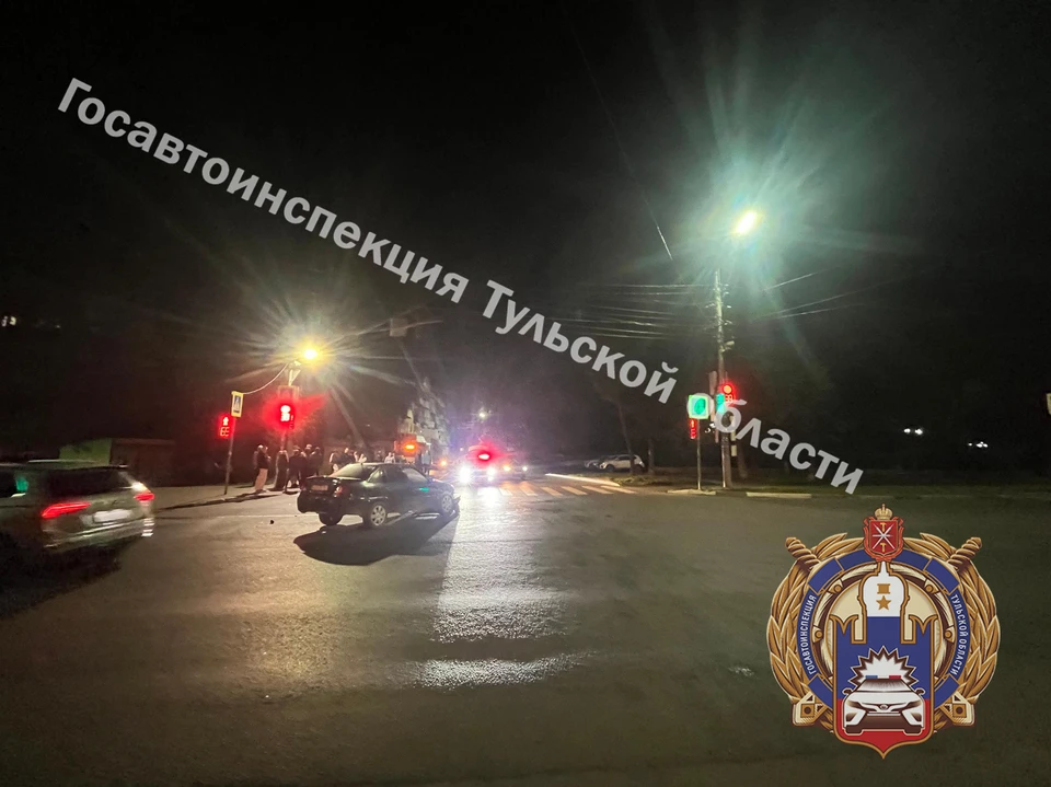 В ДТП на улице Кутузова в Туле пострадал 24-летний мотоциклист.