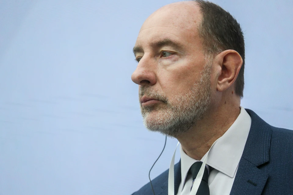 Внук экс-президента Франции Шарля де Голля, зампредседателя жюри премии мира имени Льва Толстого Пьер де Голль. Фото: Bulkin Sergey/news.ru/Global Look Press