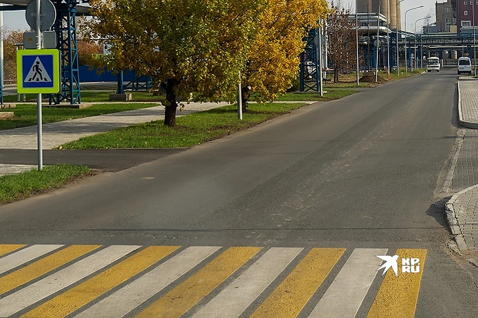 На Ямале возле школ появились пешеходные переходы