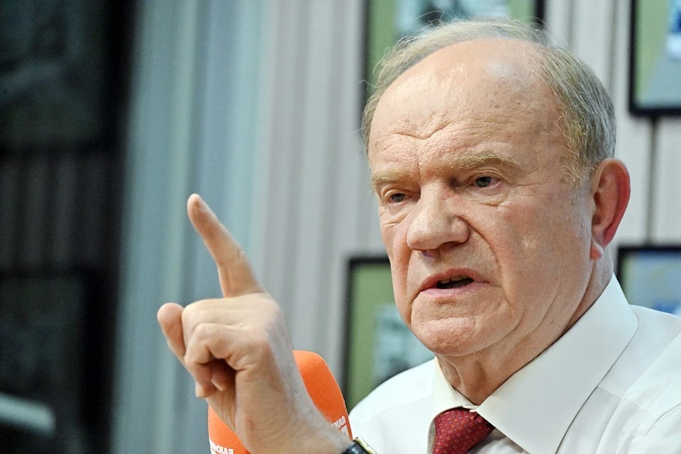 Председатель ЦК КПРФ Геннадий Зюганов