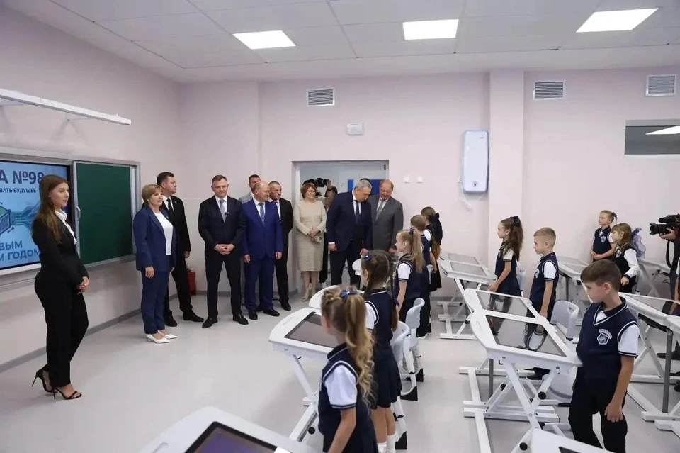 В Ростове 1 сентября открылись две новые школы. Фото: администрация Ростова