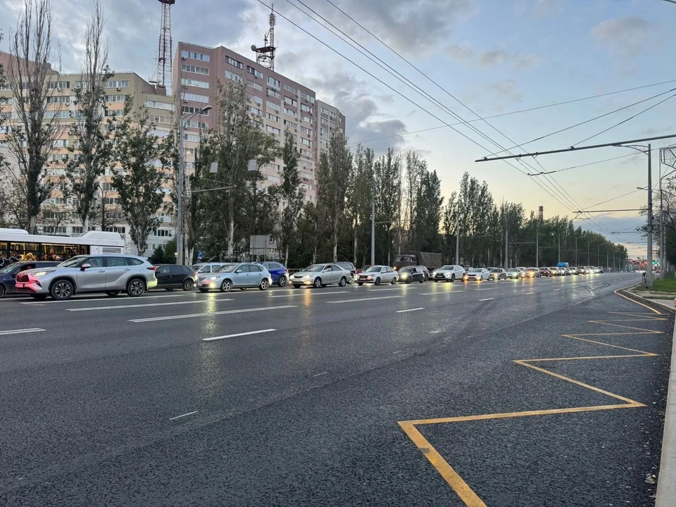 Отремонтирован участок Московского шоссе в Самаре. Фото: минтранс Самарской области