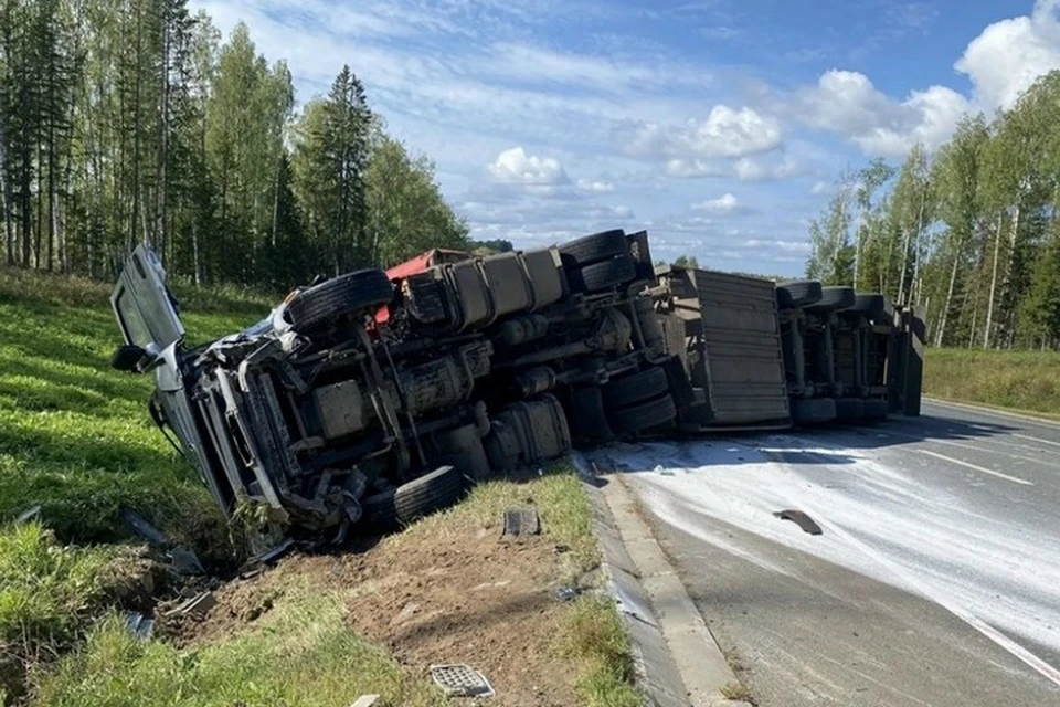 Обстоятельства аварии устанавливаются. Фото: ЕДДС Игринского района
