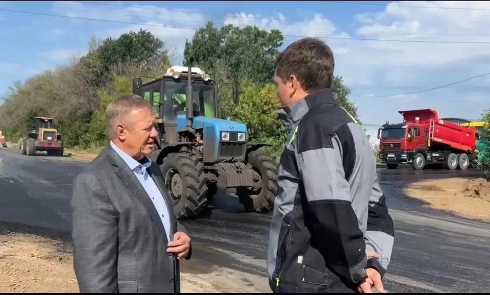 Панков: "Масштабный ремонт дорог в области создаёт высокооплачиваемые рабочие места и налоговые поступления в бюджет"