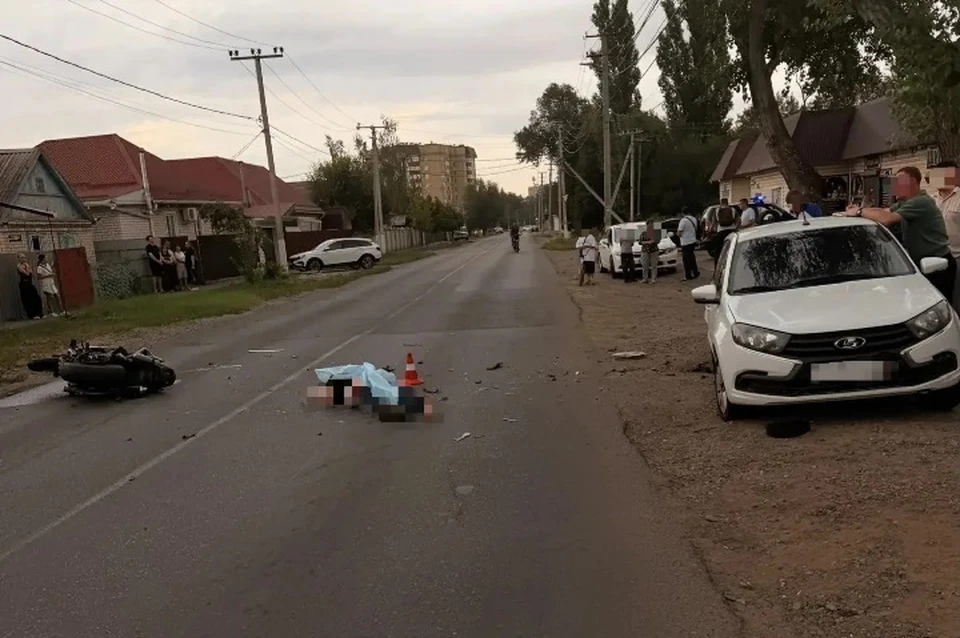 ДТП произошло 3 сентября около 17 часов на улице Степной города Невинномысска. Фото: ГАИ СК