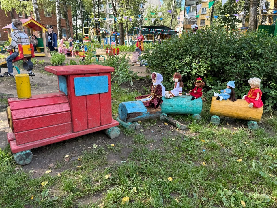 В детском саду №57 в этом году акцент сделали на изучение народов России. Фото предоставлено Управлением образования администрации Владимира.