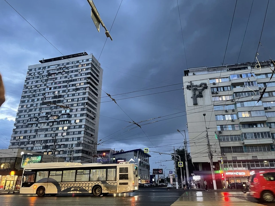Ливни идут на Волгоград.