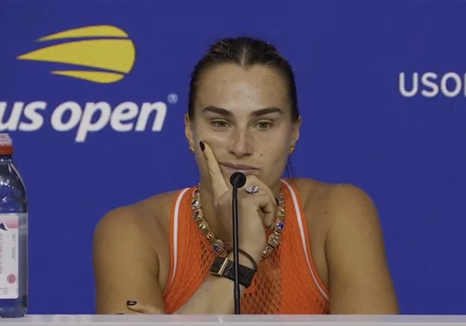 Соболенко проиграла финал US Open. Фото: кадр видео.