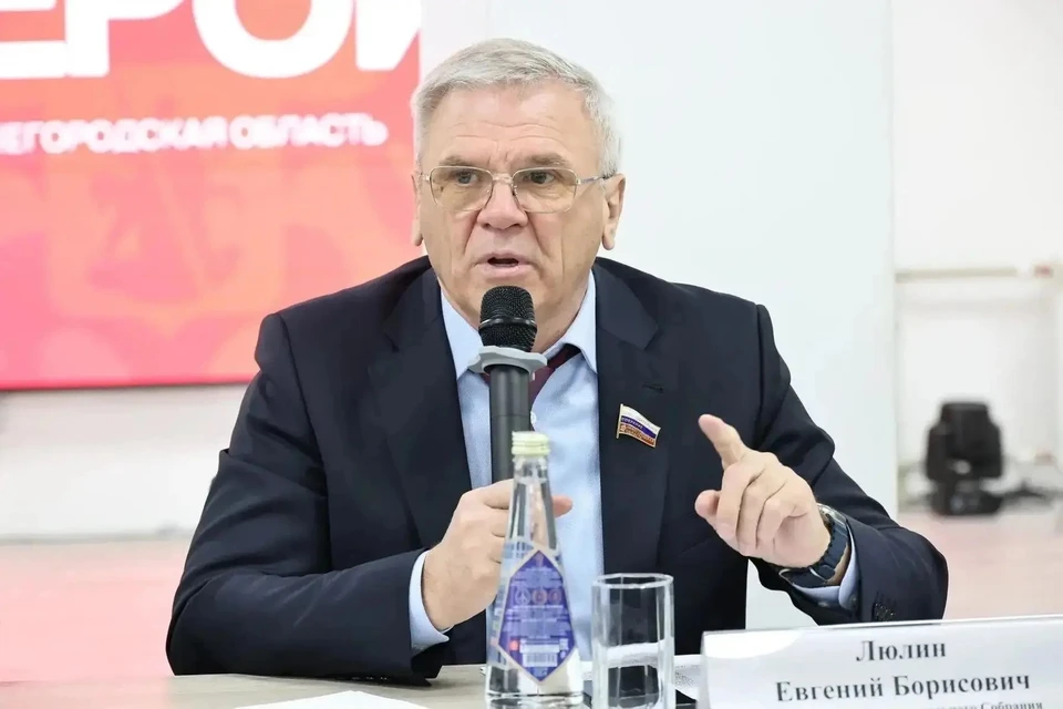 Председатель ЗСНО Евгений Люлин.