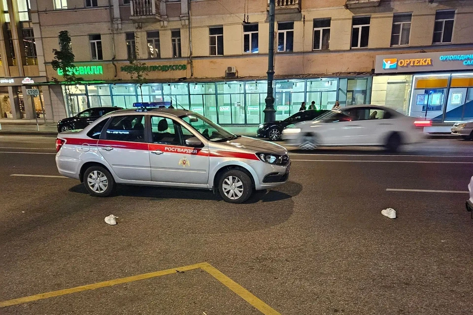 Фото с места ДТП.