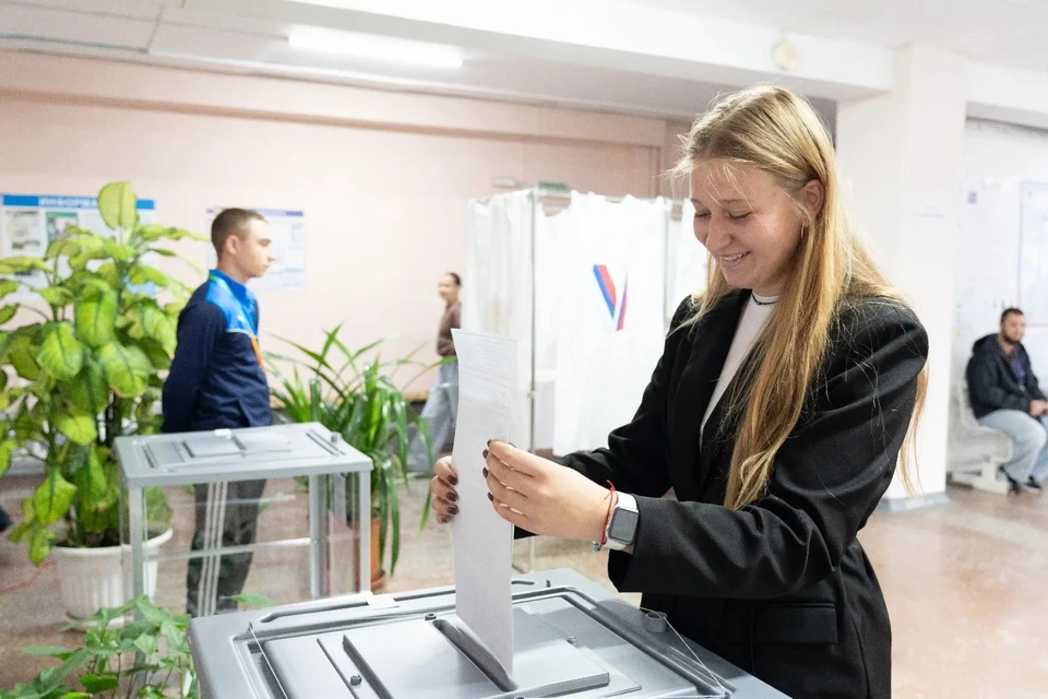 В Кузбассе явка в первый день выборов составила 45,81 %.