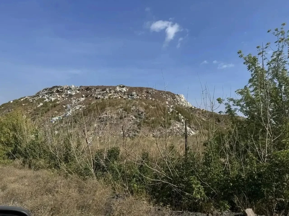 Тление на мусорном полигоне под Ростовом полностью ликвидировано. Фото: канал в МАХ Антонины Пшеничной.