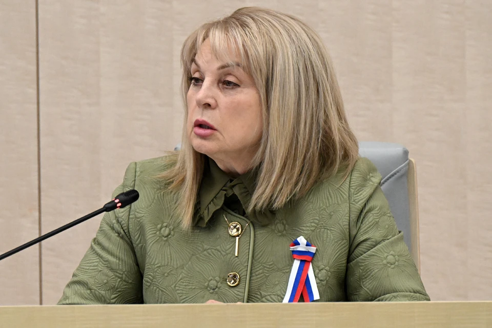 Элла Памфилова, глава ЦИК