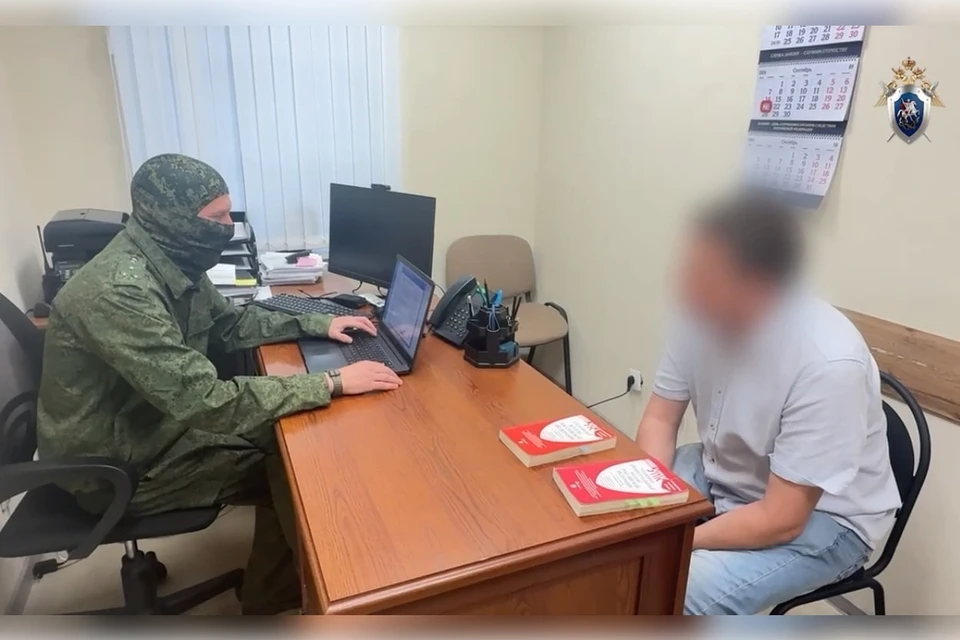Главу Приморского района Владимир Прокопенко Фото: СУ СК РФ по Запорожской области
