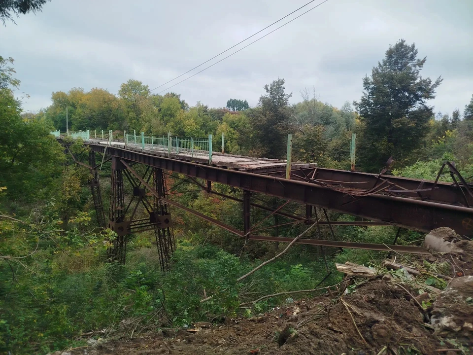 Так Штапской мост выглядит сейчас