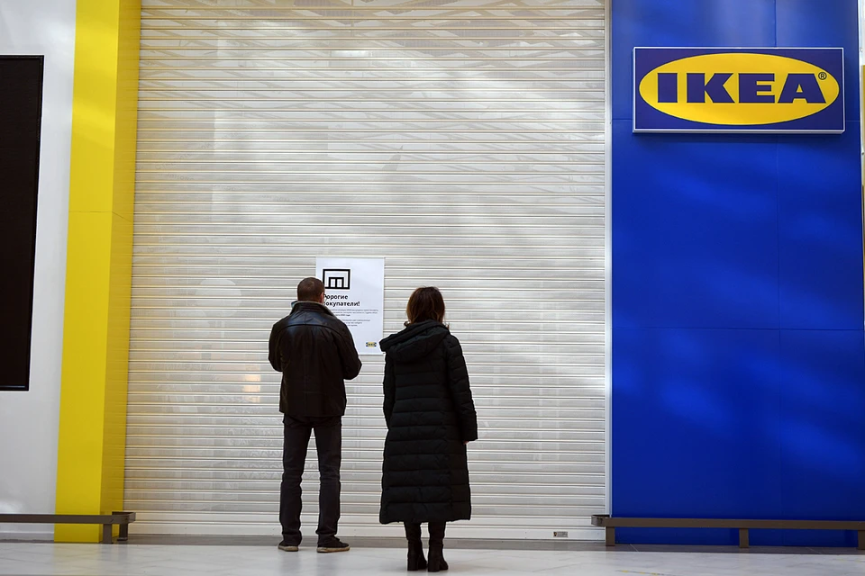 IKEA в марте 2022 года компания приостановила розничные операции, импорт и экспорт и производство в России и Белоруссии