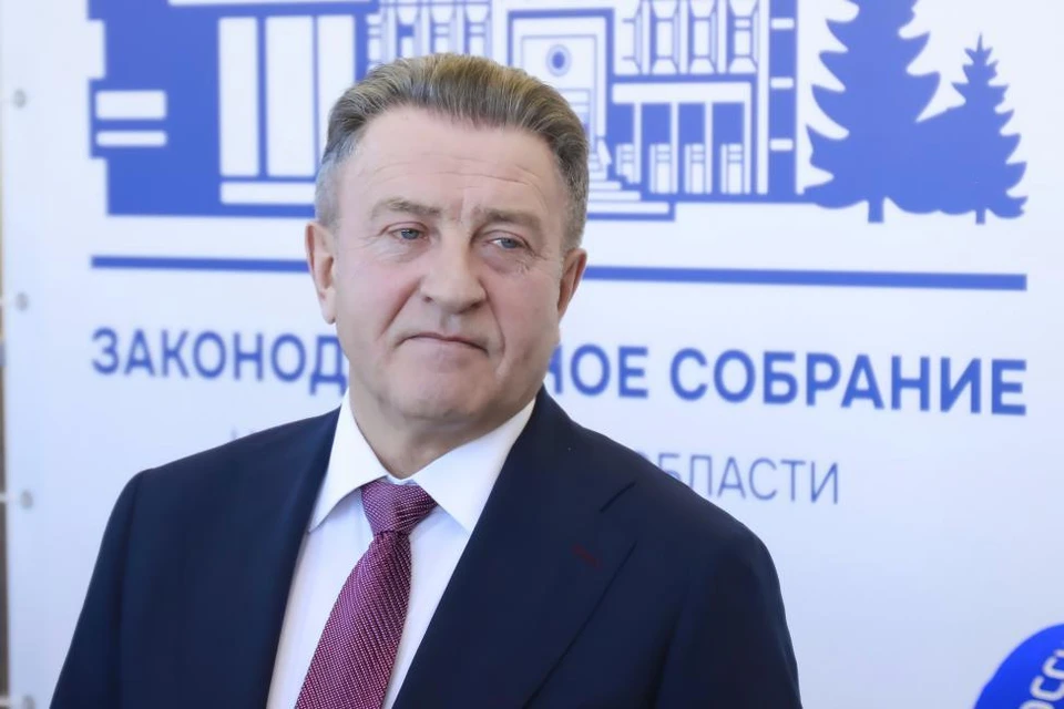 Председатель Законодательного собрания Новосибирской области Андрей Шимкив. Фото: Юрий ХОМИЧ