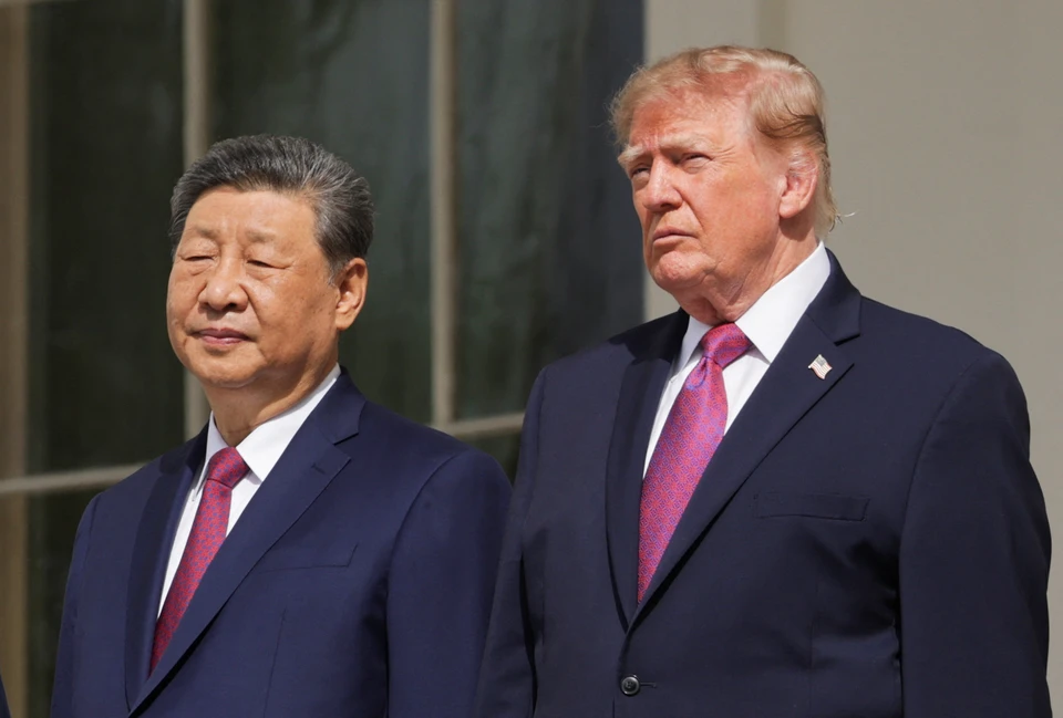 Си Цзиньпин и Дональд Трамп
