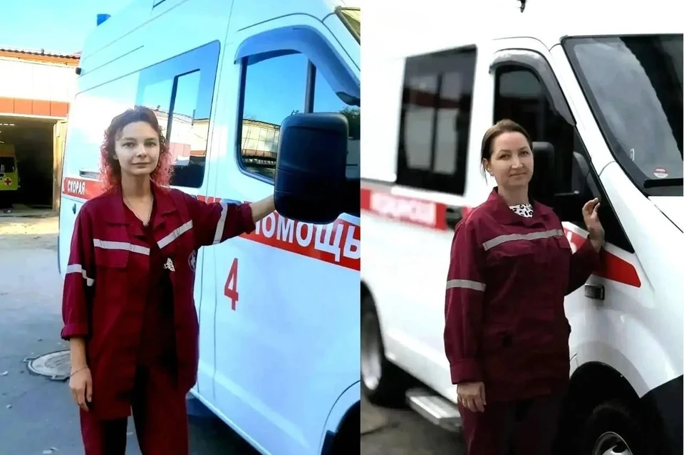 Анастасия Вязьмина и Анна Романова мгновенно начали бороться за жизнь. Фото: ССМП Барнаула