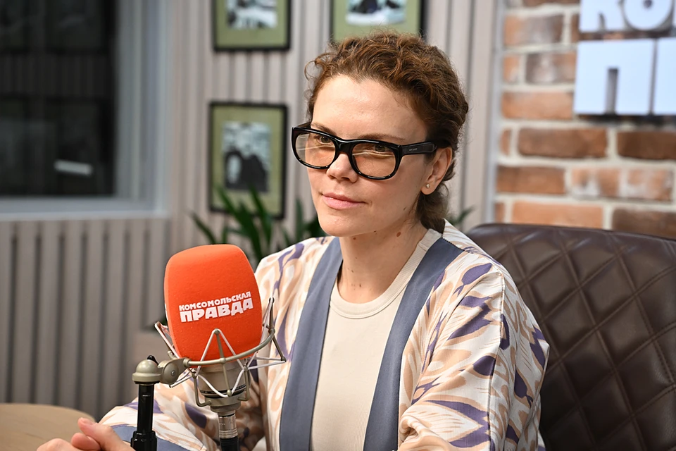 Косметолог Алла Королева на радиостанции "Комсомольская правда"