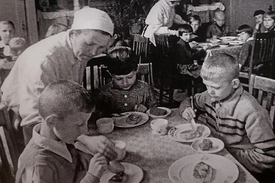 Выздоравливающие дети. 1942 год. Фото: предоставлено музеем-мемориалом «Книга памяти» в Татарстане