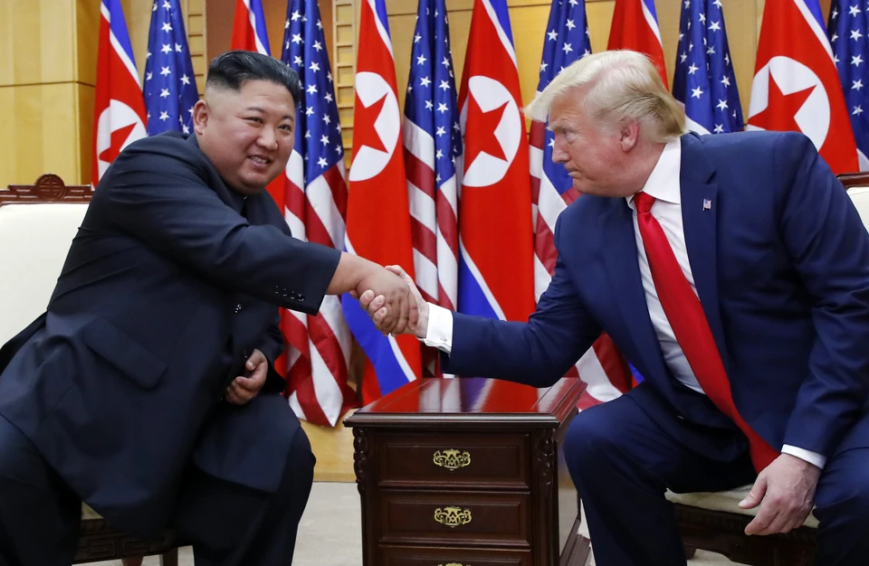 Президент США Дональд Трамп и лидер КНДР Ким Чен Ын. Фото: NEWSIS/Xinhua/Global Look Press