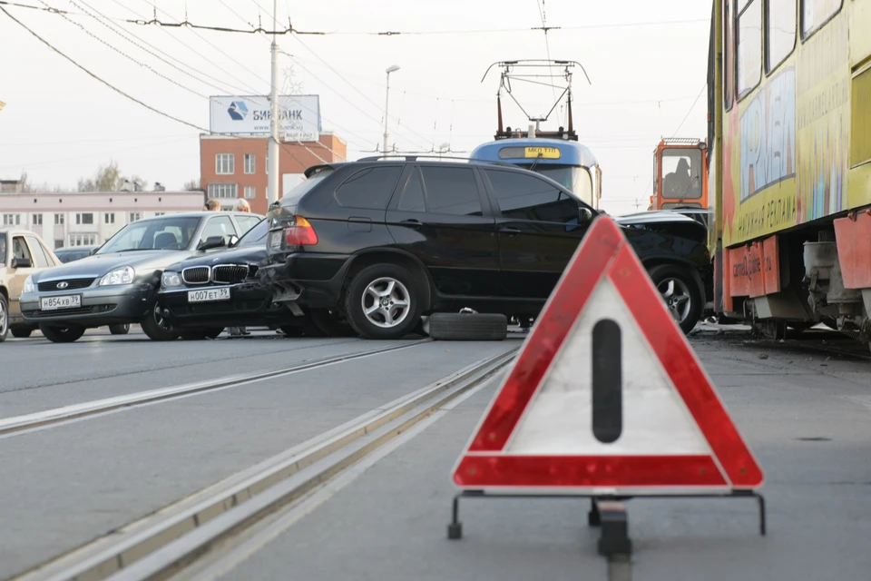 В краевой столице уменьшилось число ДТП с выездом на встречную полосу