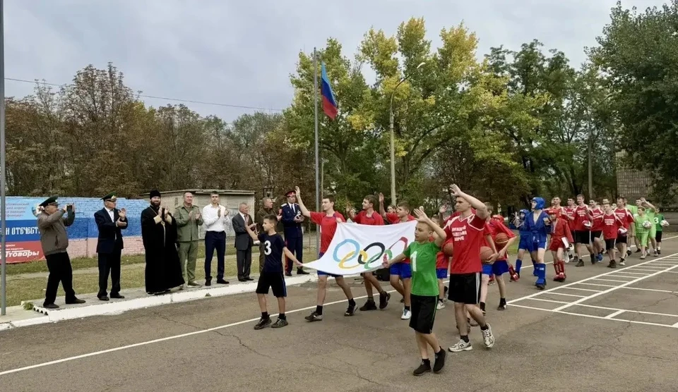 В Луганске открылась Спартакиада, посвящённая Дню воссоединения ЛНР с Россией. ФОТО: Минспорт ЛНР