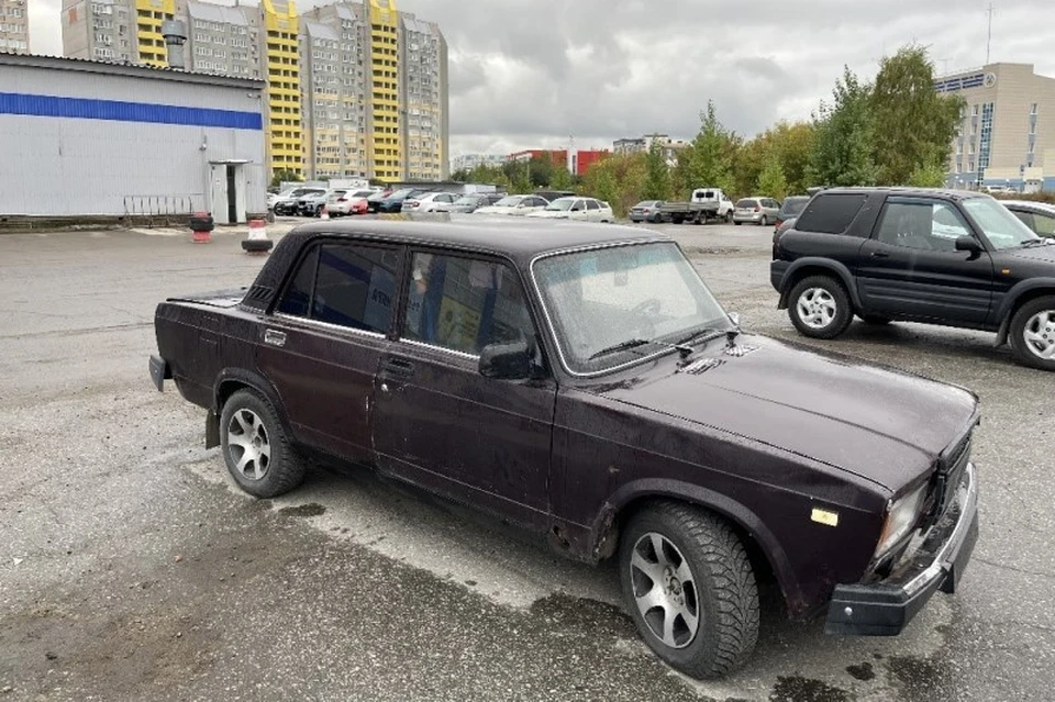 Угнанная машина