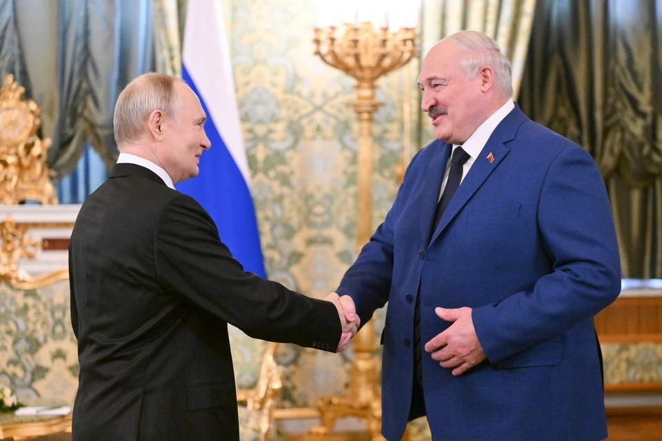 Телефонные переговоры Путин и Лукашенко состоялись 7 октября. Фото: Кристина Кормилицына/POOL/ТАСС