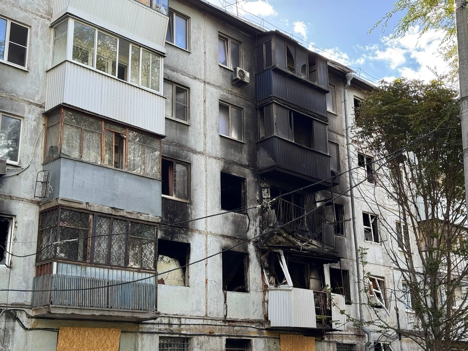 Как сейчас выглядит дом после страшного взрыва на XXII Паптсъезда