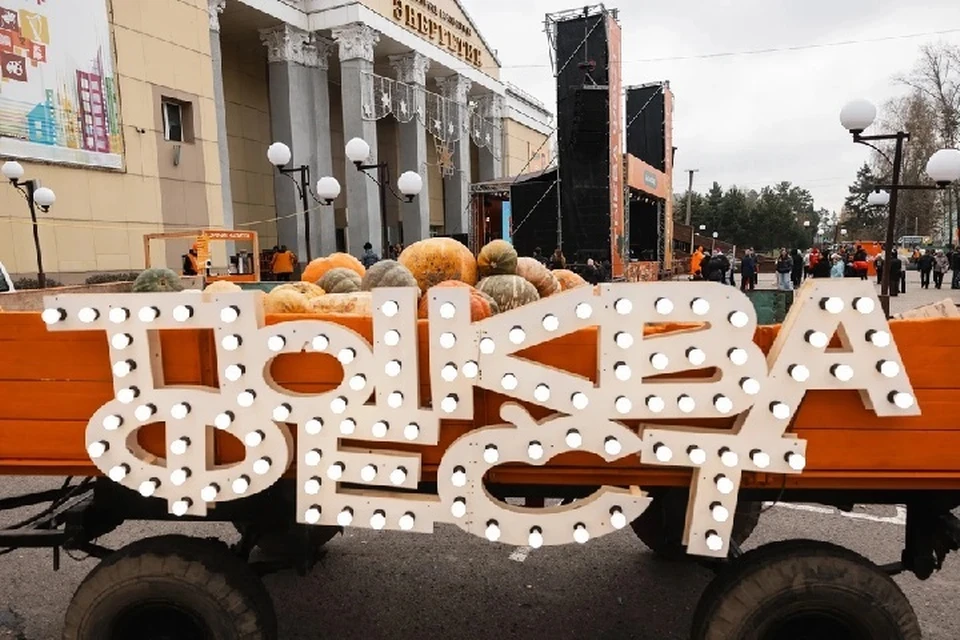 Фермеры поселка Санамер собрали в этом сезоне более 60 тонн тыквы. Фото: Калтанское: Тыква Фест 2026 / ВКонтакте.