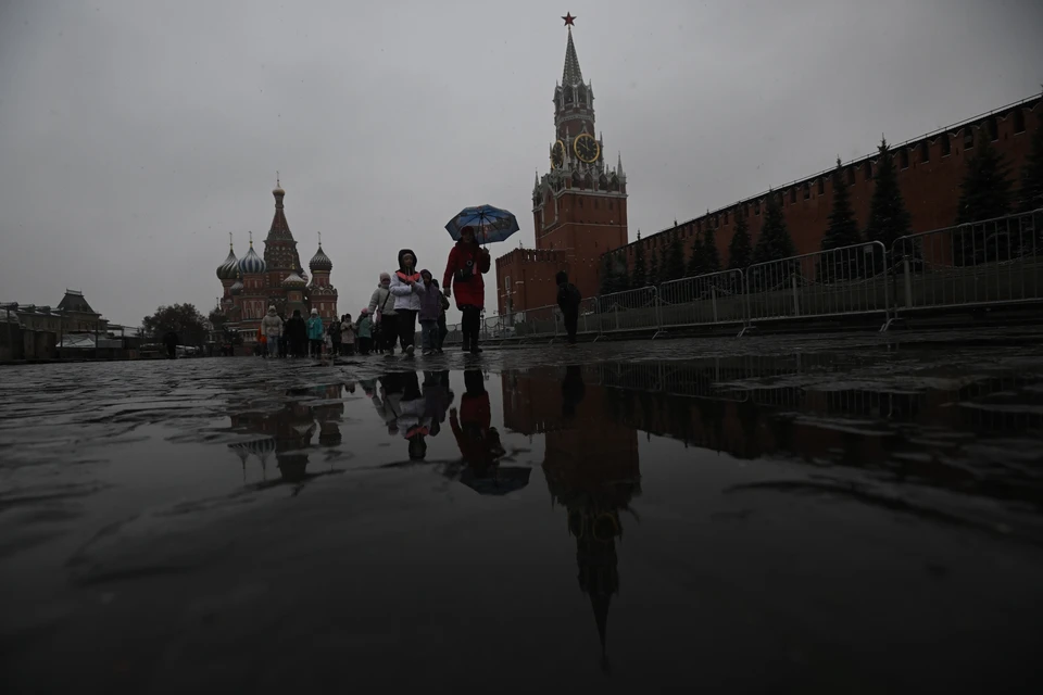 Дождлива погода ожидается в Москве 14 октября