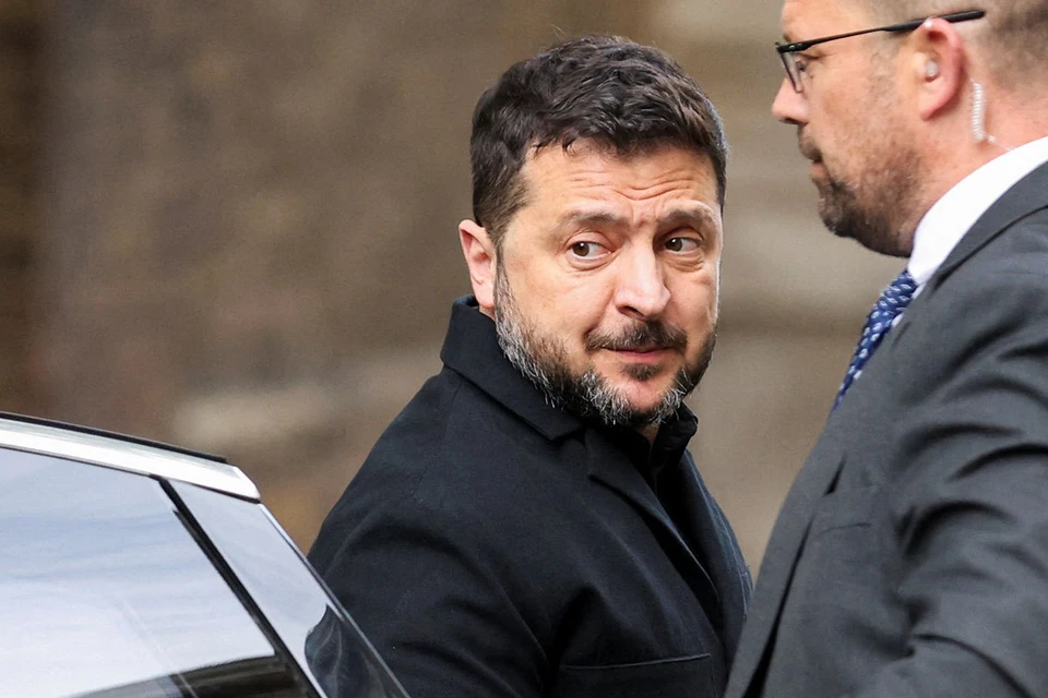 Владимир Зеленский в Лондоне