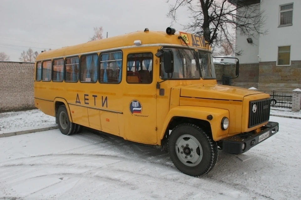 Ранее автобус возил детей только в одну сторону