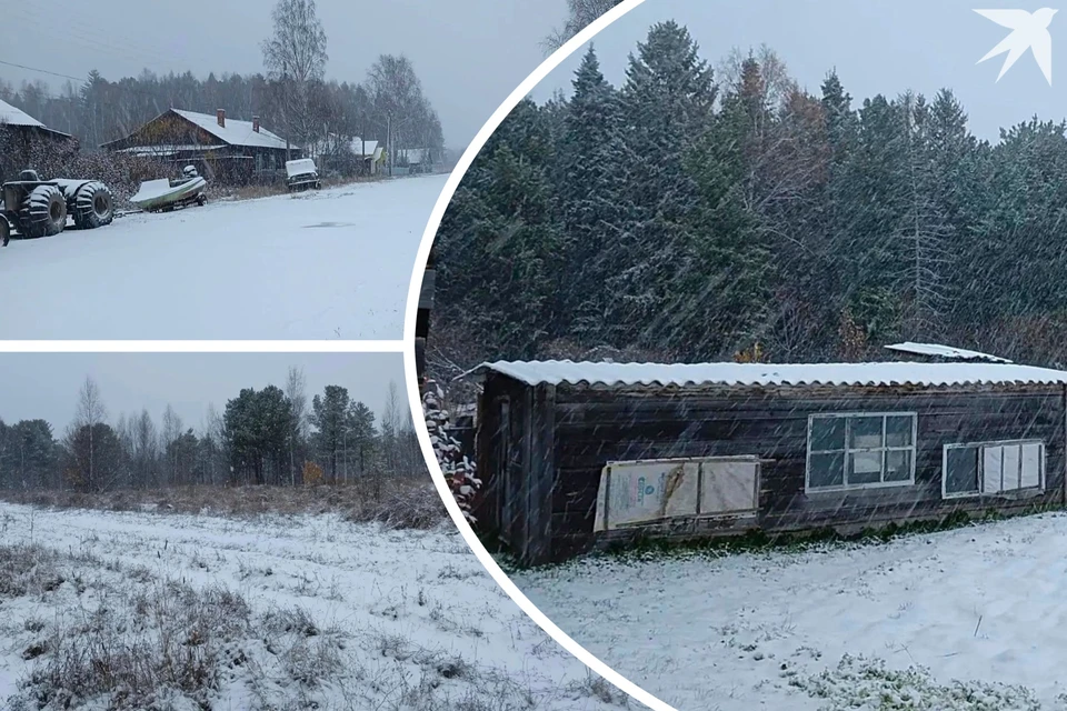 На севере региона словно настала зима. Фото: Анатолий Гаврилов