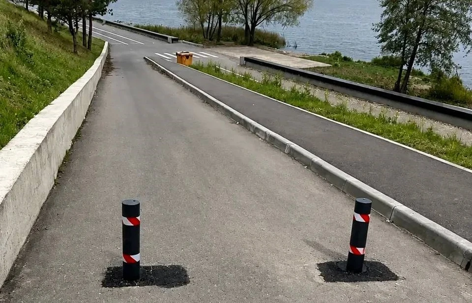 Новые столбики.