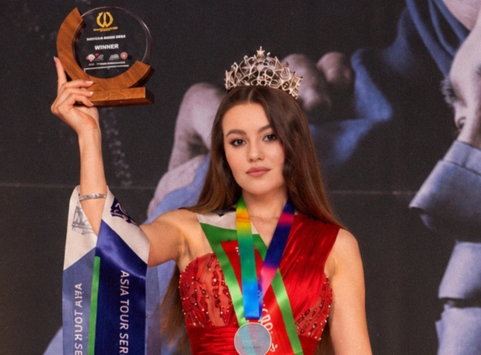 Модель из Башкирии выиграла международную премию в Южной Корее. Фото: LUNA MODELS.