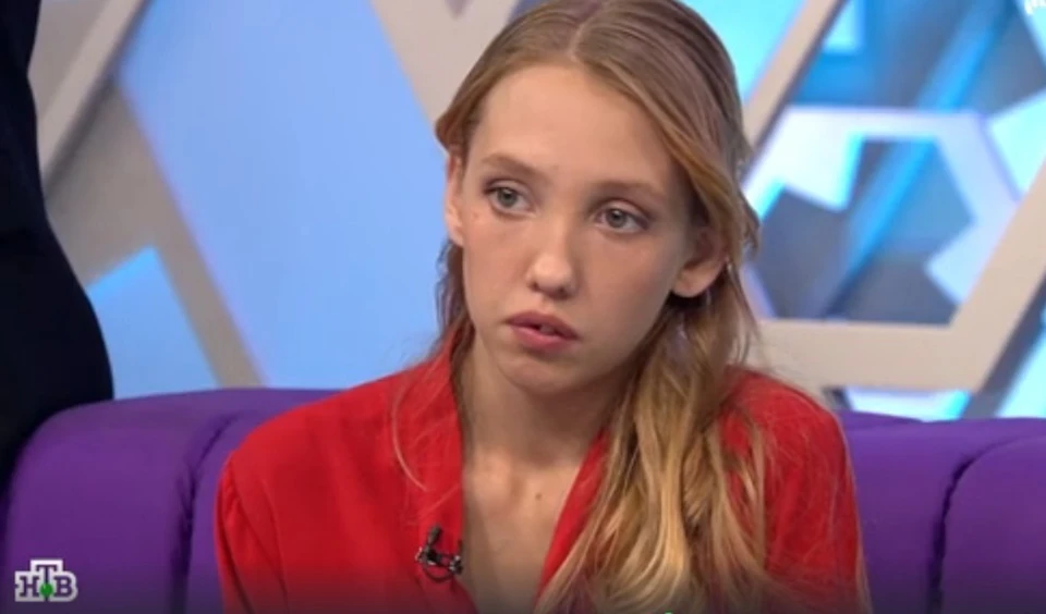 Анна стала героиней ток-шоу, чтобы установить отцовство своего сына. Фото: скриншот с телеканала НТВ