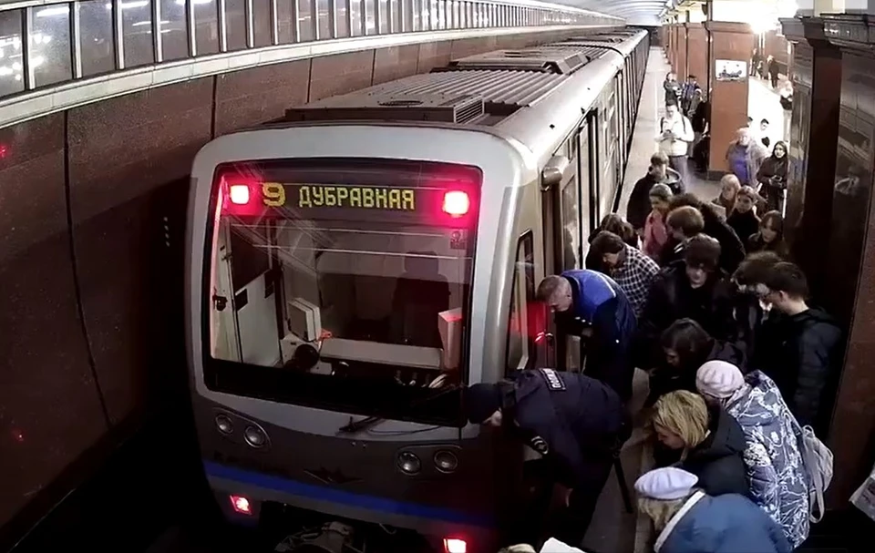 Сотрудники полиции и метрополитена среагировали быстро