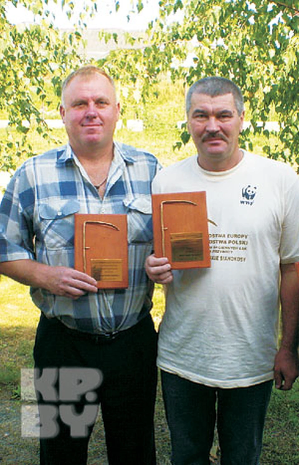 Призовое время показали Виктор Бринкович (слева) и Анатолий Пашкевич.