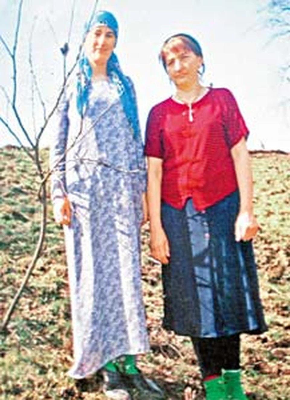 Теракт у «Рижской» совершила Роза Нагаева (на снимке слева). А ее сестра Аманта (справа) взорвала Ту-134.