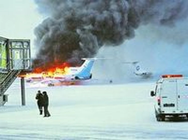 Причина катастрофы Ту-154 в Сургуте: Самолет вспыхнул из-за замыкания проводки