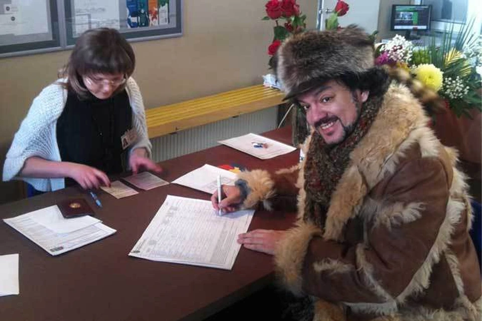 Киркоров проголосовал на Чукотке
