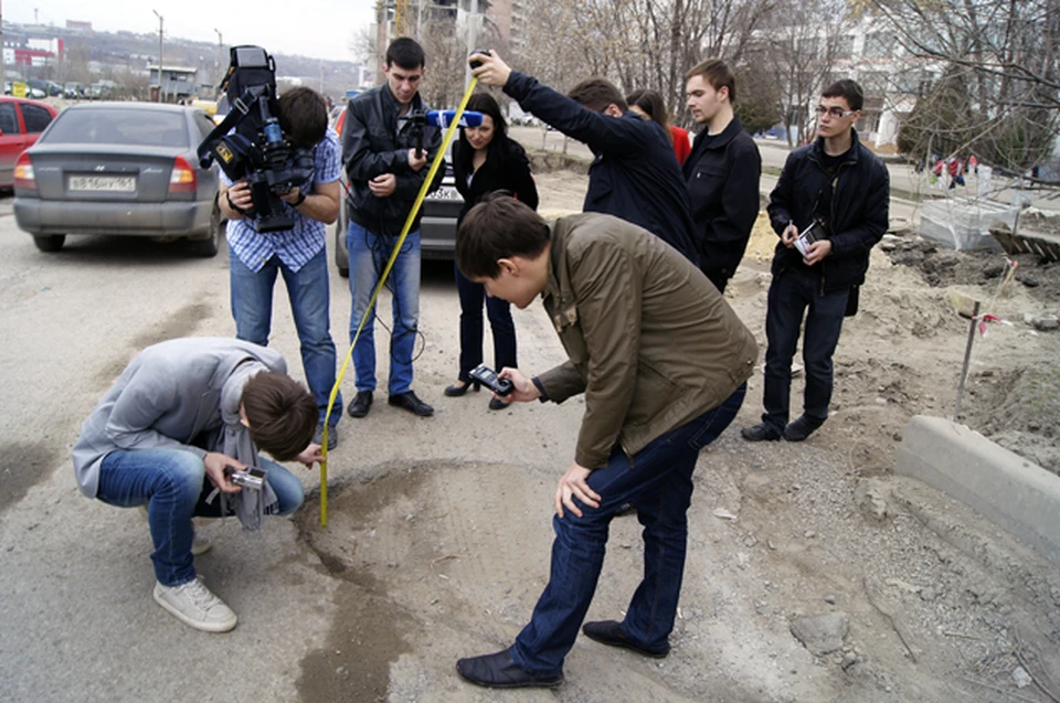 По итогам акции все снимки неправильных ям появятся на сайте «РосЯма».