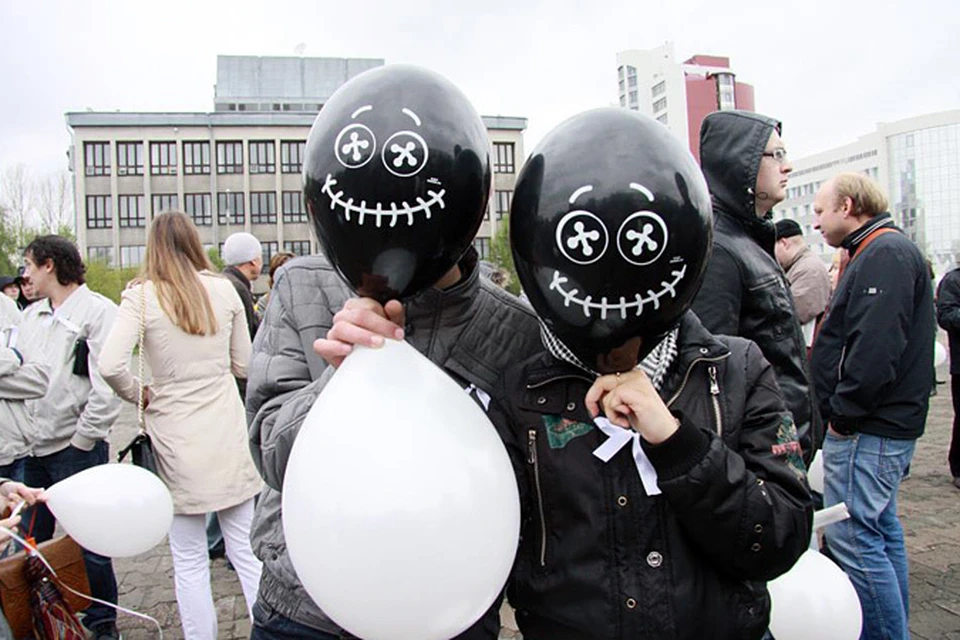 Марш миллионов в Барнауле