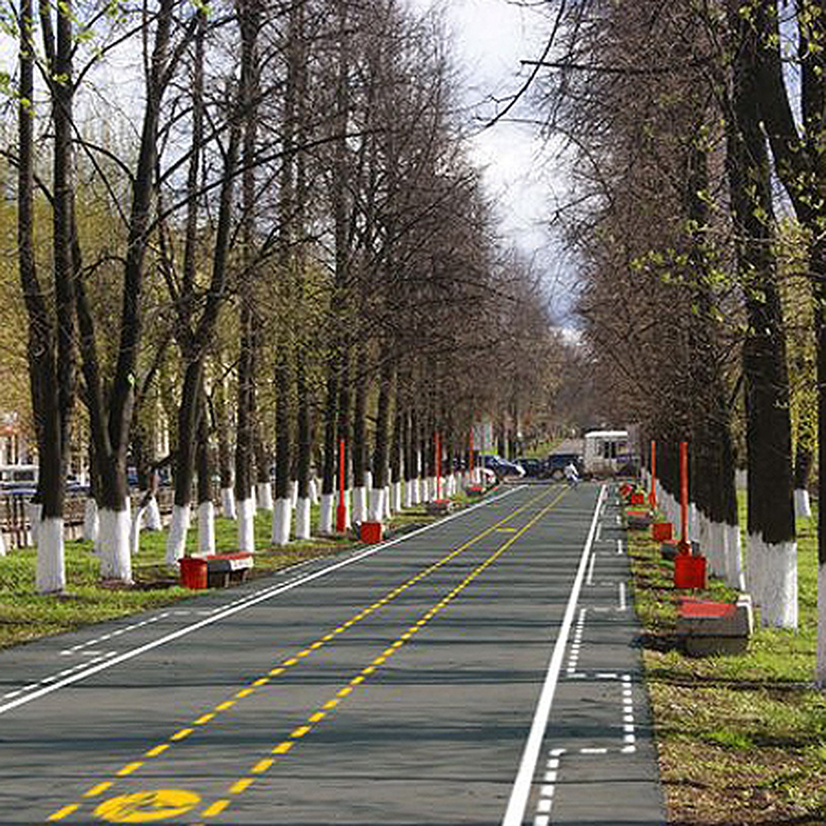 Скамейку красили в прошлом году