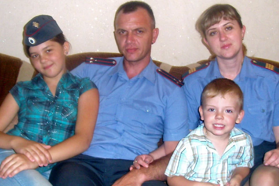 Дружная семья Плиевых.
